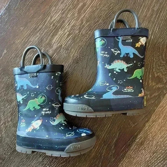 Western Chief‎ Dinosaur toddler boy rain boots size 5 - Picture 2 of 4